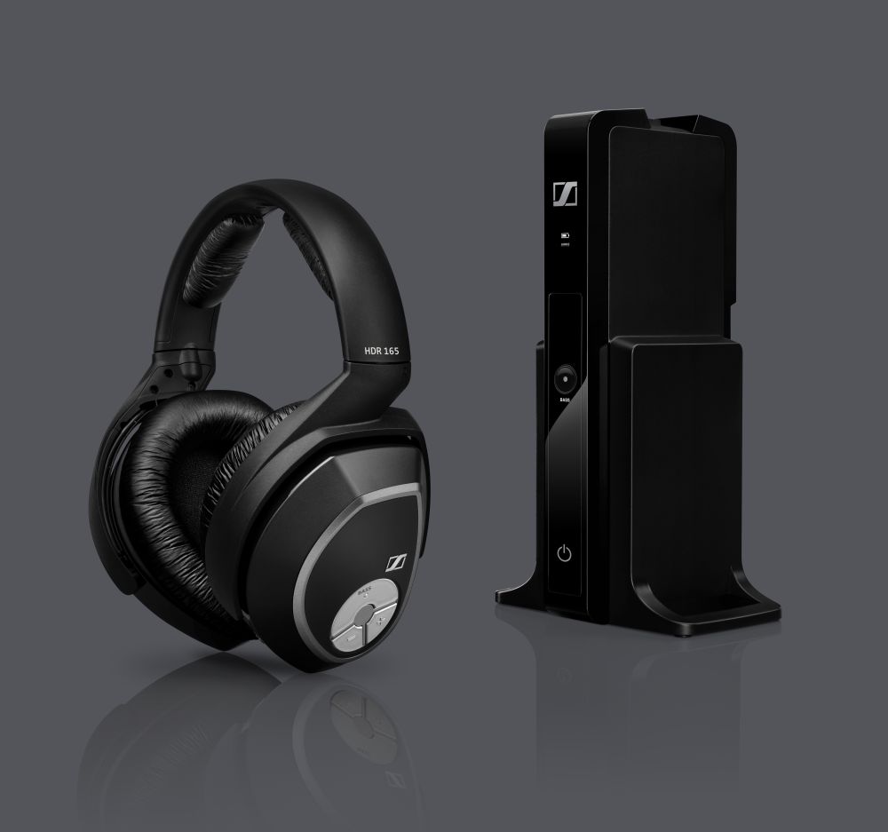 Беспроводные наушники Sennheiser RS165, черные, купить в Москве, цена от 19  990 руб. руб., фото